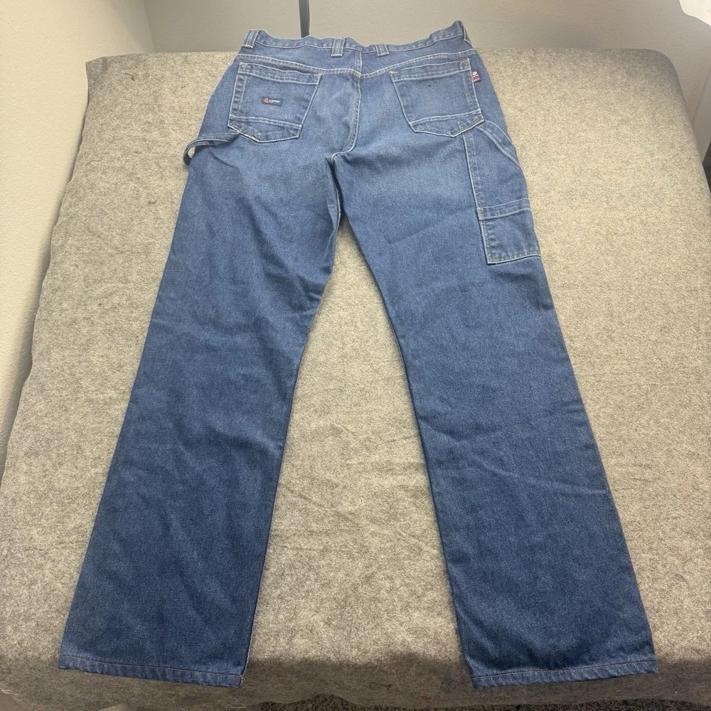 LAPCO FR Jeans Mens 40x36 Blue Flame Resistant Workwear CAT2 Carpenter